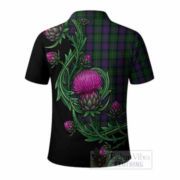 MacCallum (McCallum) Tartan Polo Shirt Resilient Scottish Thistle