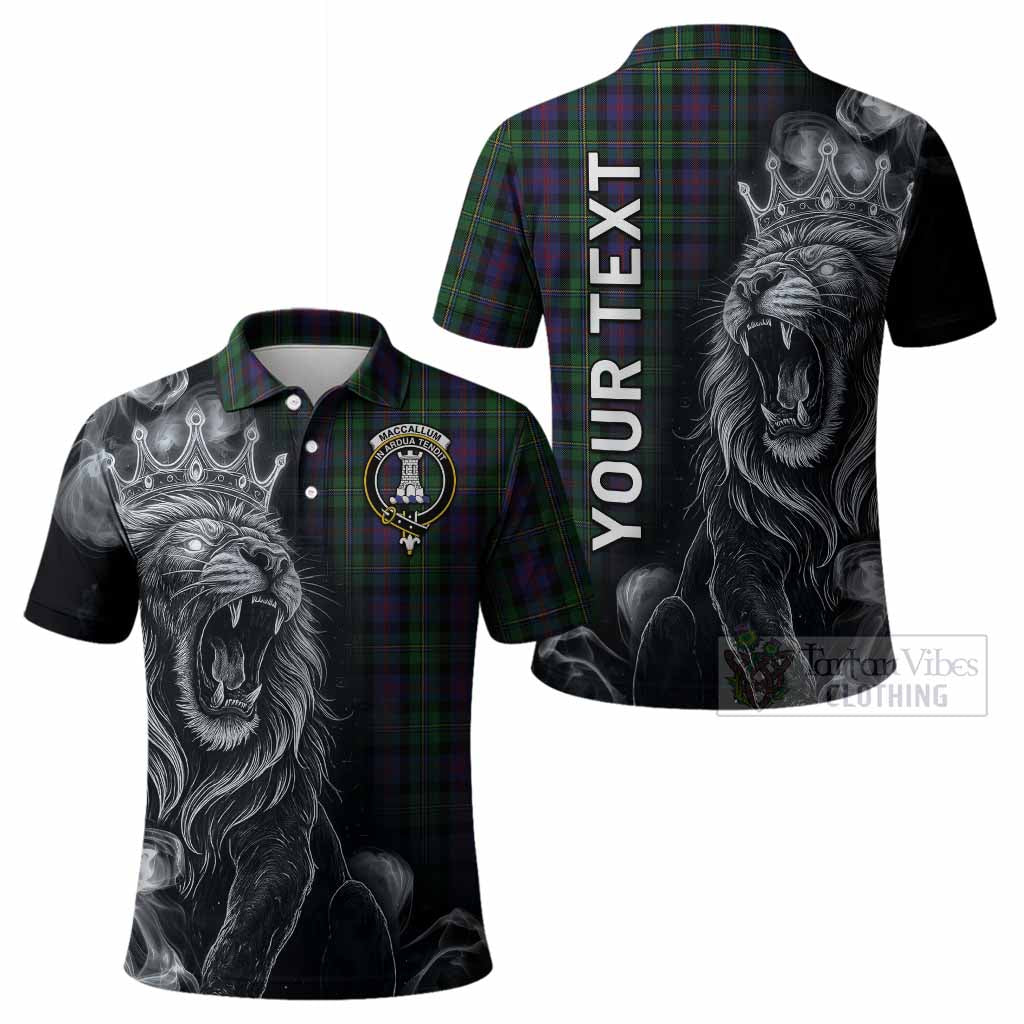 MacCallum (McCallum) Tartan Polo Shirt Roaring Lion Heritage