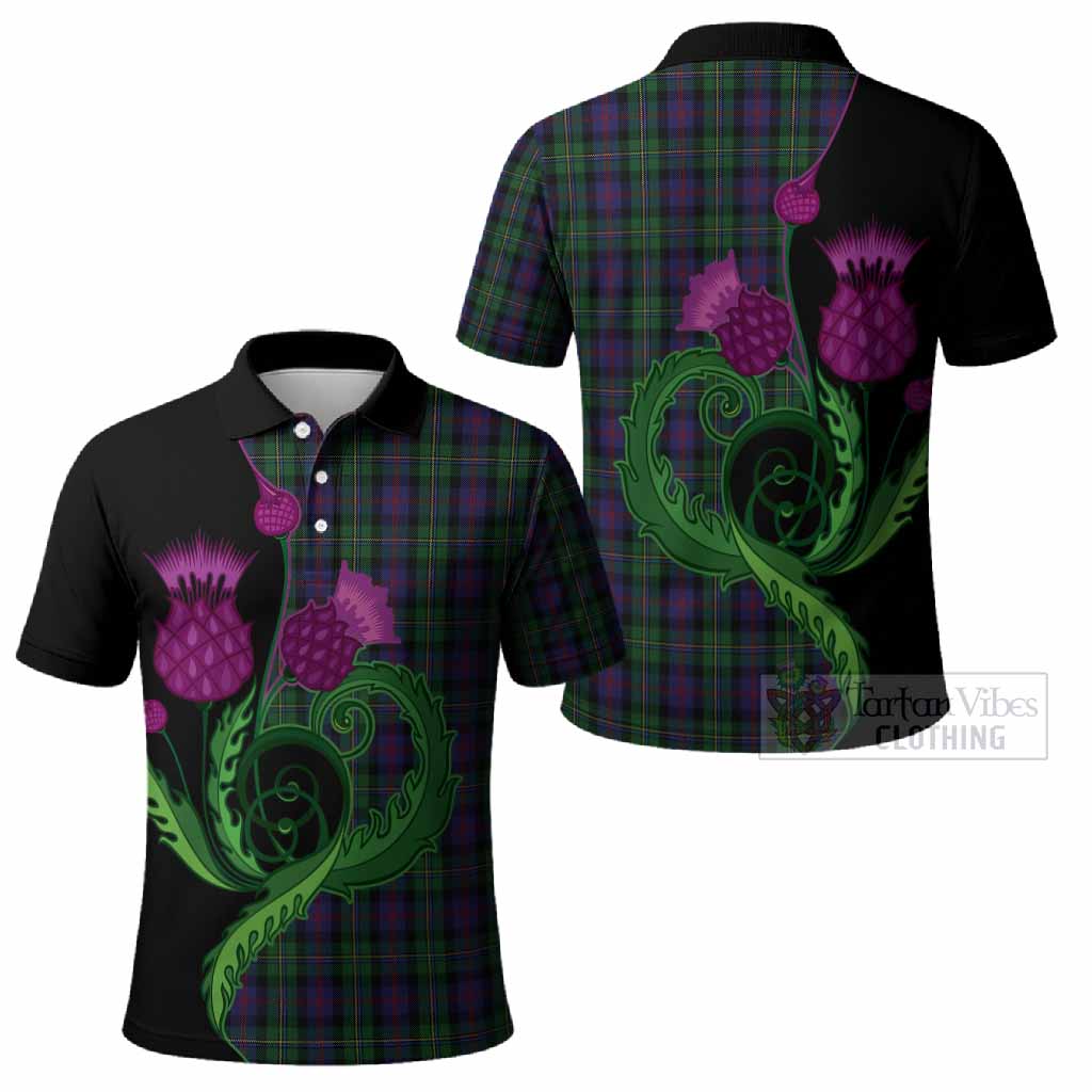 MacCallum (McCallum) Tartan Polo Shirt Traditional Scottish Thistle