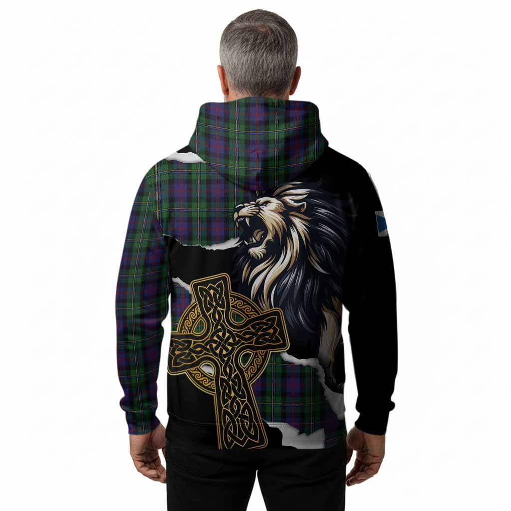 MacCallum (McCallum) Tartan Scottish Hoodie Lion Celtic Heritage