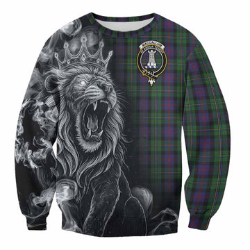 MacCallum (McCallum) Tartan Sweatshirt Roaring Lion Heritage