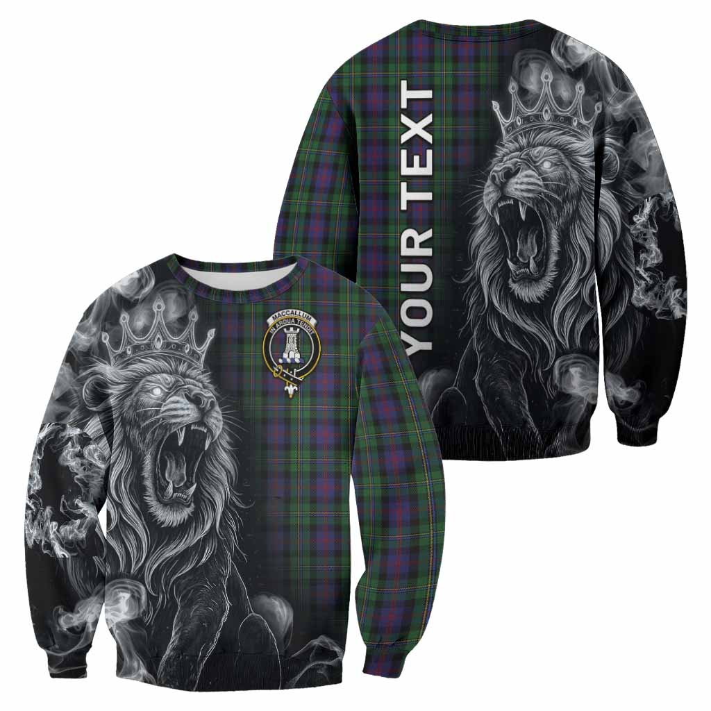 MacCallum (McCallum) Tartan Sweatshirt Roaring Lion Heritage