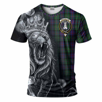 MacCallum (McCallum) Tartan T-Shirt Roaring Lion Heritage