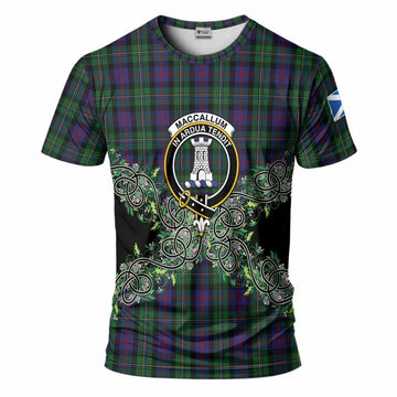 MacCallum (McCallum) Tartan T-Shirt Thistle Scottish Spirit