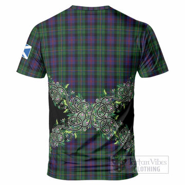 MacCallum (McCallum) Tartan T-Shirt Thistle Scottish Spirit