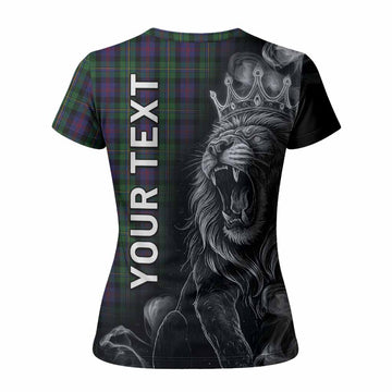 MacCallum (McCallum) Tartan Women T shirt Roaring Lion Heritage