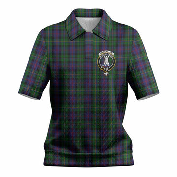 MacCallum (McCallum) Tartan Women’s Polo Sweater Top with Family Crest