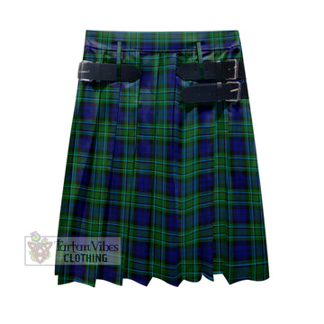 MacCallum Modern Tartan Men's Pleated Skirt - Fashion Casual Retro Scottish Kilt Style