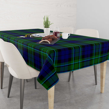 MacCallum Modern Tatan Tablecloth with Family Crest