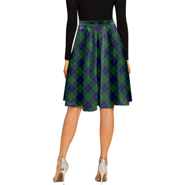 MacCallum Modern Tartan Melete Pleated Midi Skirt