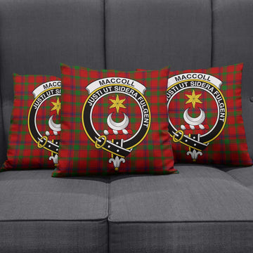 MacColl (McColl) Tartan Pillow Cover with Family Crest Rectangle Pillow Cover 51*91cm - Tartan Vibes Clothing