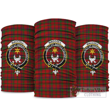 MacColl (McColl) Tartan Neck Gaiters, Tartan Bandanas, Tartan Head Band with Family Crest package One Size - Tartan Vibes Clothing
