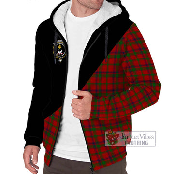 MacColl (McColl) Tartan Sherpa Hoodie with Family Crest and Military Logo Style Unisex S - Tartan Vibes Clothing