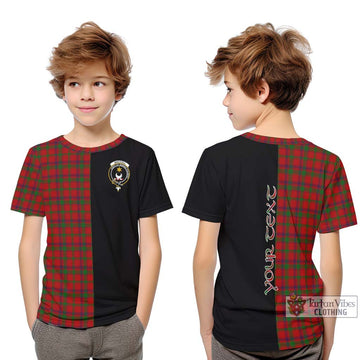 MacColl (McColl) Tartan Kid T-Shirt with Family Crest and Half Of Me Style Youth XL Size14 - Tartan Vibes Clothing