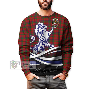 MacColl (McColl) Tartan Sweatshirt with Alba Gu Brath Regal Lion Emblem Unisex - Tartan Vibes Clothing