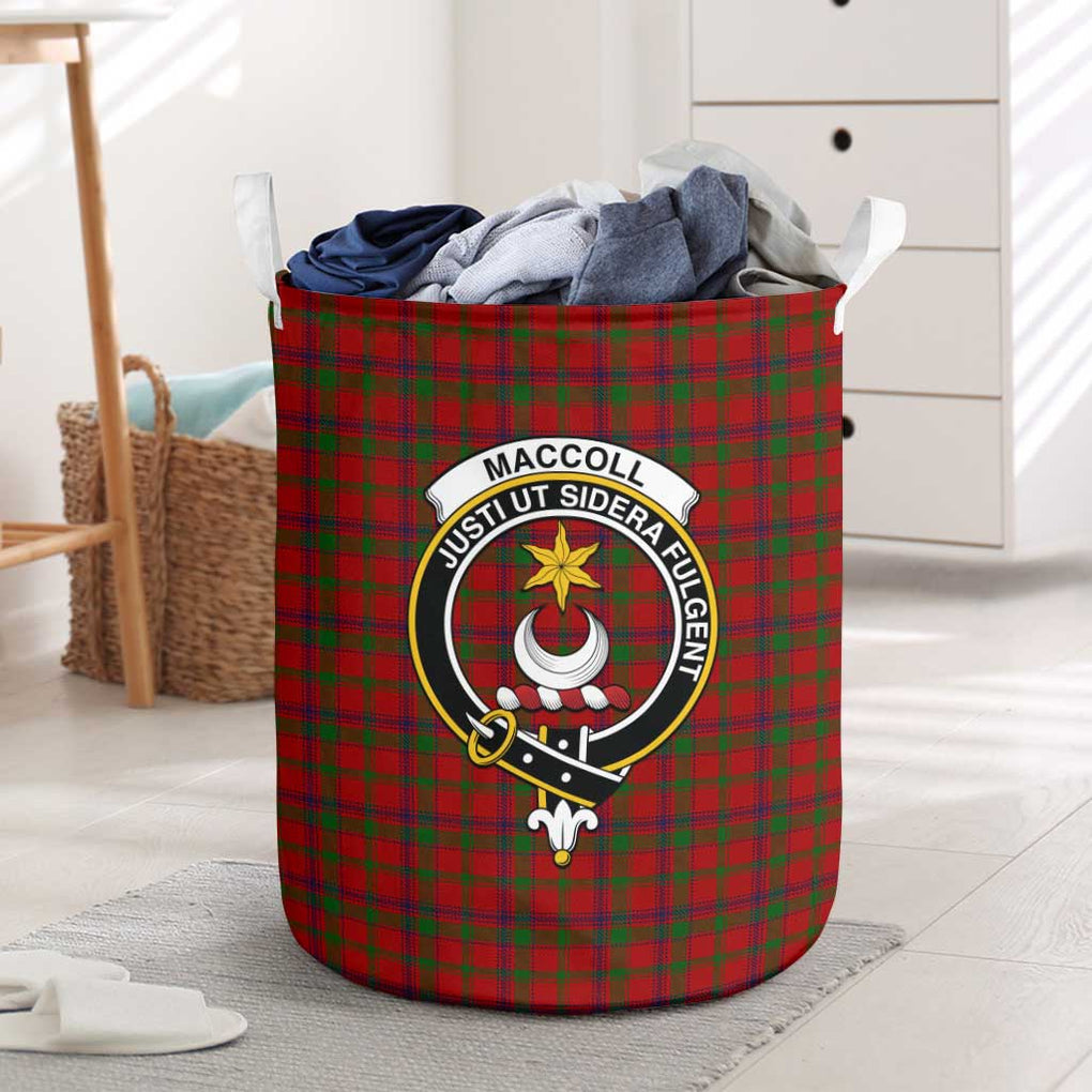MacColl (McColl) Tartan Laundry Basket with Family Crest One Size - Tartan Vibes Clothing