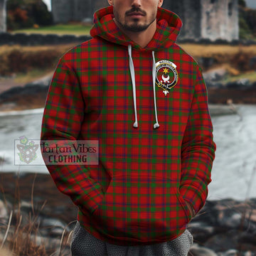 MacColl (McColl) Tartan Cotton Hoodie with Family Crest Zip Hoodie - Tartan Vibes Clothing