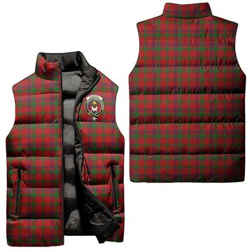 MacColl Tartan Sleeveless Puffer Jacket with Family Crest