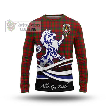 MacColl (McColl) Tartan Long Sleeve T-Shirt with Alba Gu Brath Regal Lion Emblem Unisex - Tartan Vibes Clothing