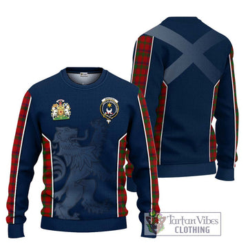 MacColl (McColl) Tartan Ugly Sweater with Family Crest and Lion Rampant Vibes Sport Style Unisex - Tartan Vibes Clothing