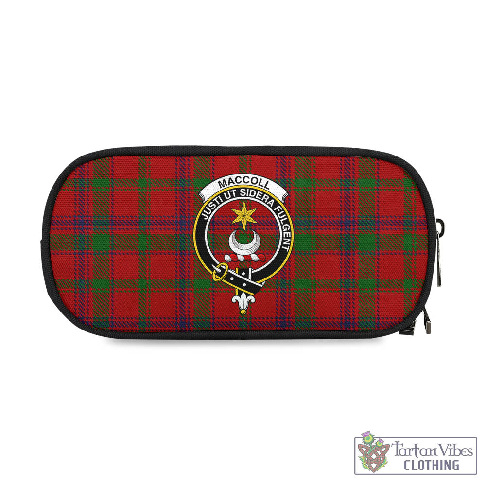MacColl (McColl) Tartan Pen and Pencil Case with Family Crest One Size 4.13*8.74 inch - Tartan Vibes Clothing