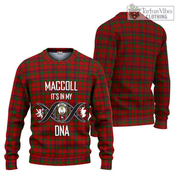 MacColl (McColl) Tartan Ugly Sweater with Family Crest DNA In Me Style Unisex - Tartan Vibes Clothing