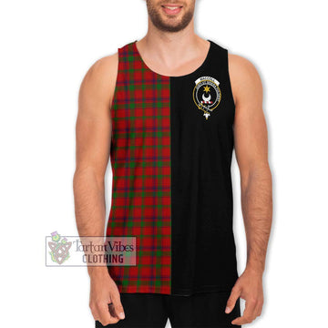 MacColl (McColl) Tartan Men's Tank Top with Family Crest and Half Of Me Style Men - Tartan Vibes Clothing