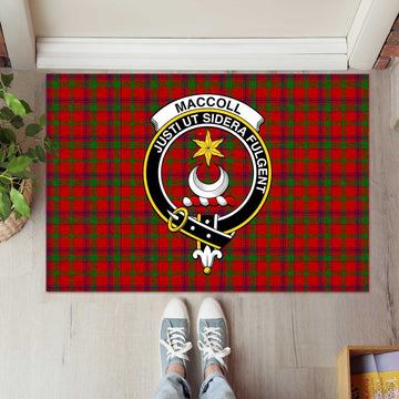 MacColl (McColl) Tartan Rubber Doormat with Family Crest L 60*90cm - Tartan Vibes Clothing
