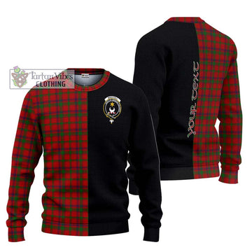 MacColl (McColl) Tartan Ugly Sweater with Family Crest and Half Of Me Style Unisex - Tartan Vibes Clothing