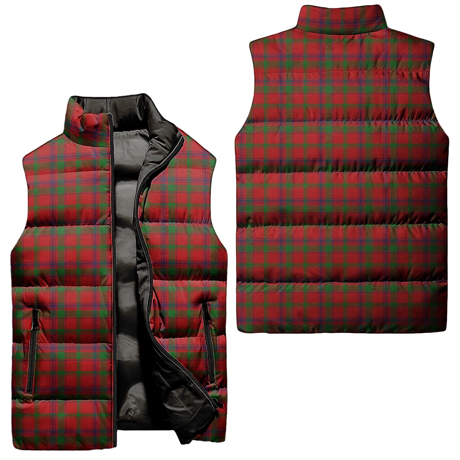 MacColl (McColl) Tartan Sleeveless Puffer Jacket Unisex - Tartan Vibes Clothing