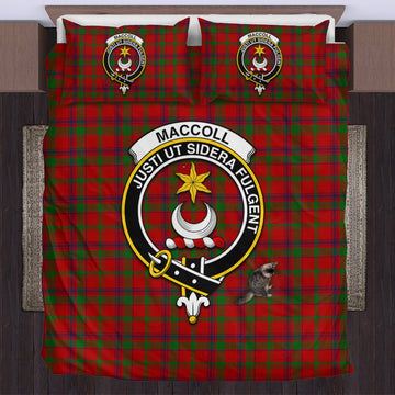 MacColl Tartan Bedding Set with Family Crest
