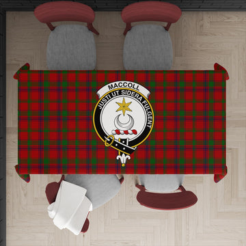 MacColl (McColl) Tartan Tablecloth with Family Crest XL 57.1"x70.9"(145x180cm) - Tartan Vibes Clothing