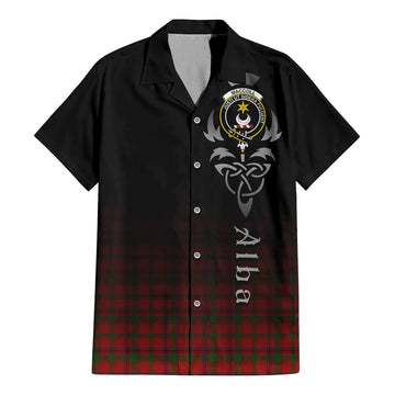 MacColl (McColl) Tartan Hawaiian Shirt Shirt Featuring Alba Gu Brath Family Crest Celtic Inspired - Tartan Vibes Clothing