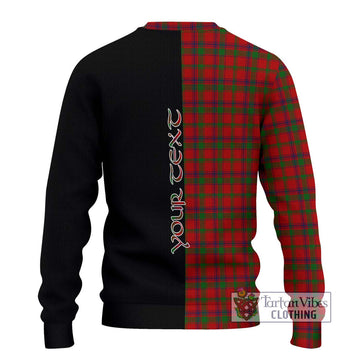 MacColl (McColl) Tartan Ugly Sweater with Family Crest and Half Of Me Style - Tartan Vibes Clothing