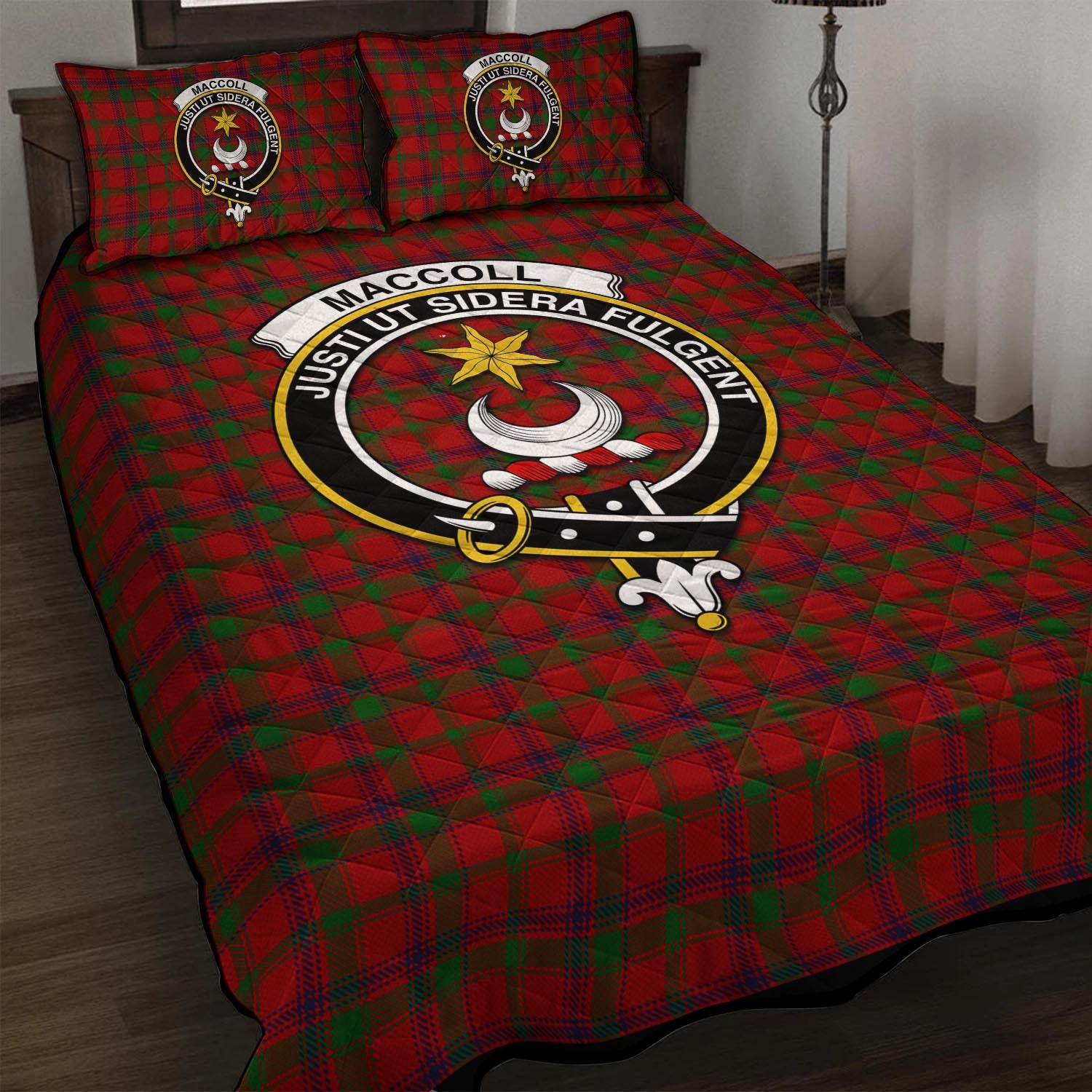 MacNeill of Barra Family Modern Tartan Quilt