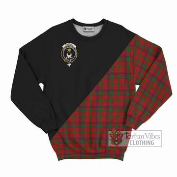 MacColl (McColl) Tartan Sweatshirt with Family Crest and Military Logo Style - Tartan Vibes Clothing