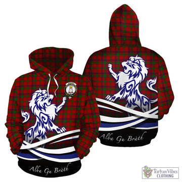 MacColl (McColl) Tartan Hoodie with Alba Gu Brath Regal Lion Emblem - Tartan Vibes Clothing