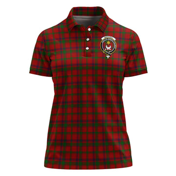 MacColl (McColl) Tartan Polo Shirt with Family Crest For Women - Tartan Vibes Clothing