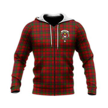 MacColl (McColl) Tartan Knitted Hoodie with Family Crest Unisex Knitted Zip Hoodie - Tartan Vibes Clothing