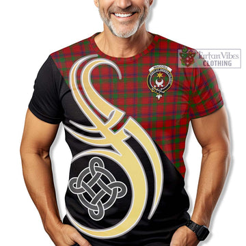 MacColl (McColl) Tartan T-Shirt with Family Crest and Celtic Symbol Style - Tartan Vibes Clothing