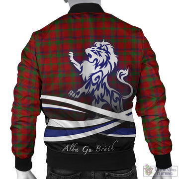 MacColl (McColl) Tartan Bomber Jacket with Alba Gu Brath Regal Lion Emblem - Tartan Vibes Clothing