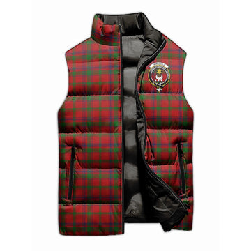 MacColl (McColl) Tartan Sleeveless Puffer Jacket with Family Crest - Tartan Vibes Clothing