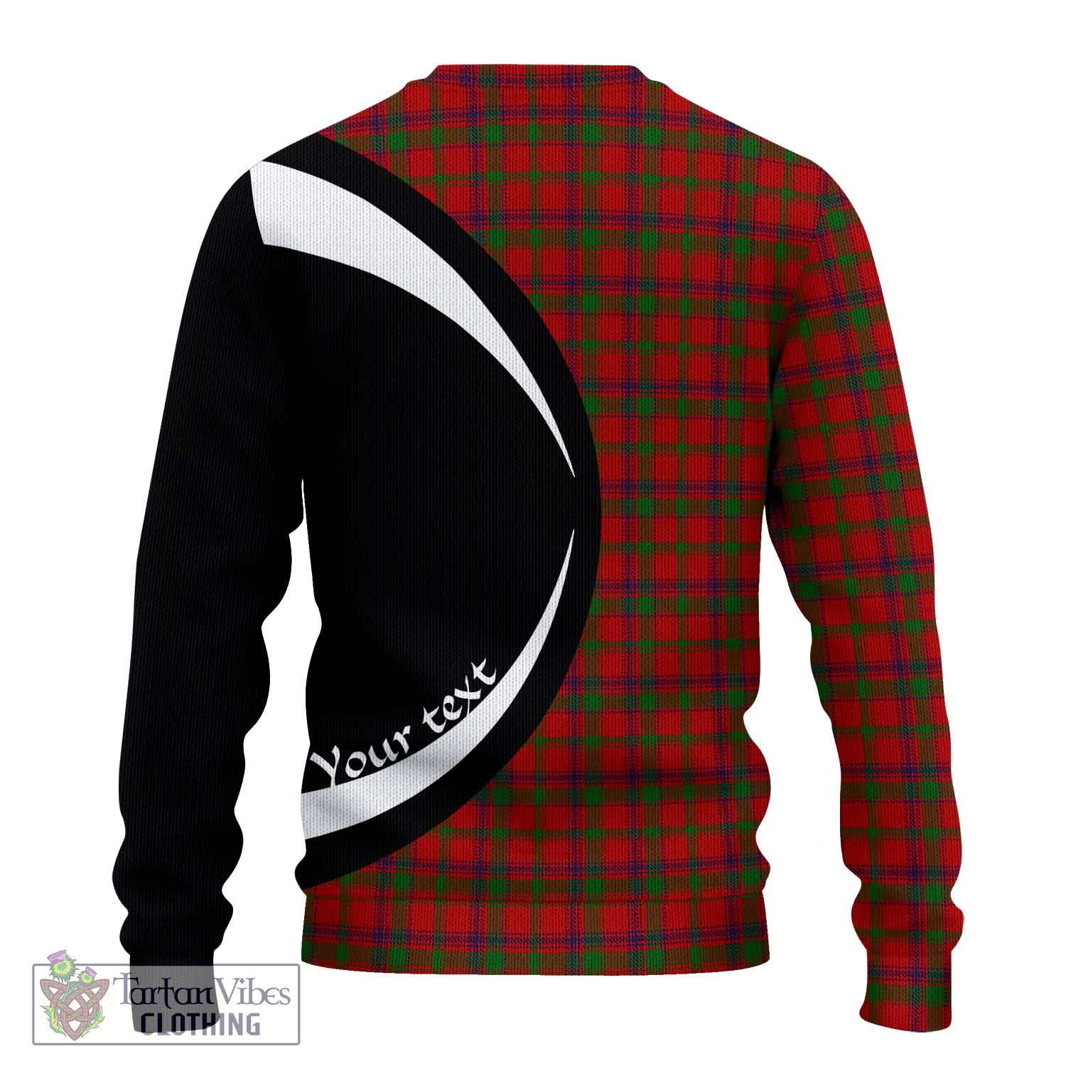 MacColl (McColl) Tartan Ugly Sweater with Family Crest Circle Style - Tartan Vibes Clothing