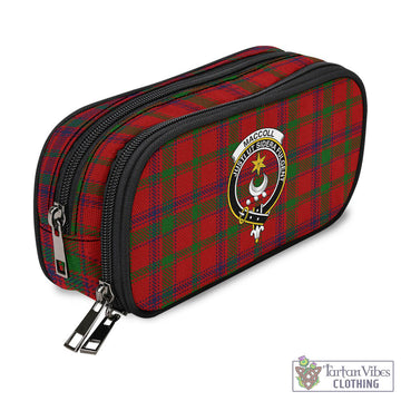 MacColl (McColl) Tartan Pen and Pencil Case with Family Crest - Tartan Vibes Clothing