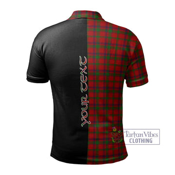 MacColl (McColl) Tartan Polo Shirt with Family Crest and Half Of Me Style - Tartan Vibes Clothing