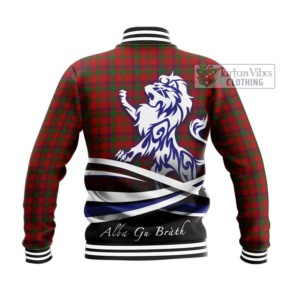 MacColl (McColl) Tartan Baseball Jacket with Alba Gu Brath Regal Lion Emblem - Tartan Vibes Clothing