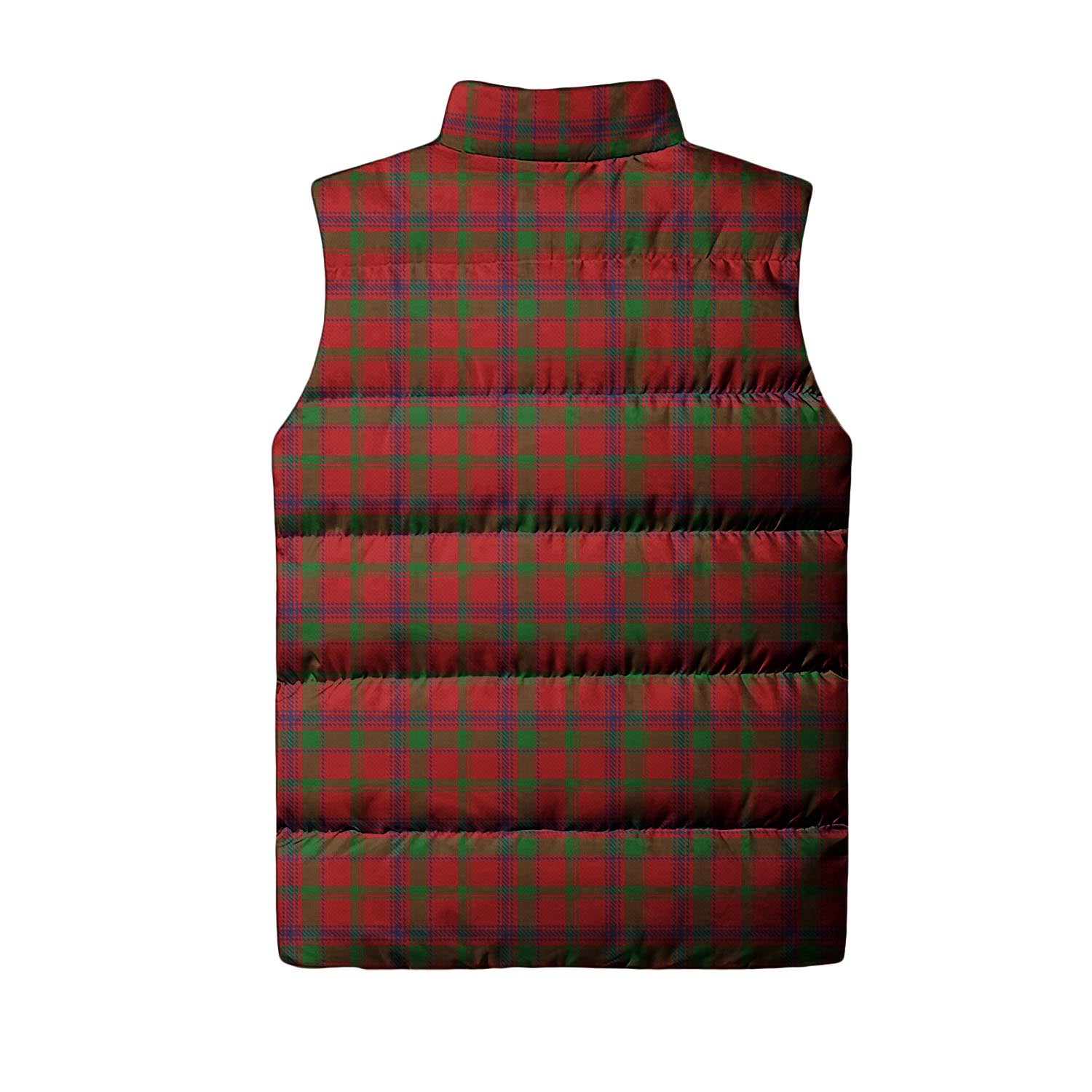 MacColl Tartan Sleeveless Puffer Jacket with Family Crest - Tartanvibesclothing