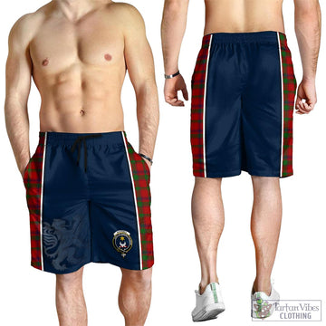MacColl (McColl) Tartan Men's Shorts with Family Crest and Lion Rampant Vibes Sport Style - Tartan Vibes Clothing