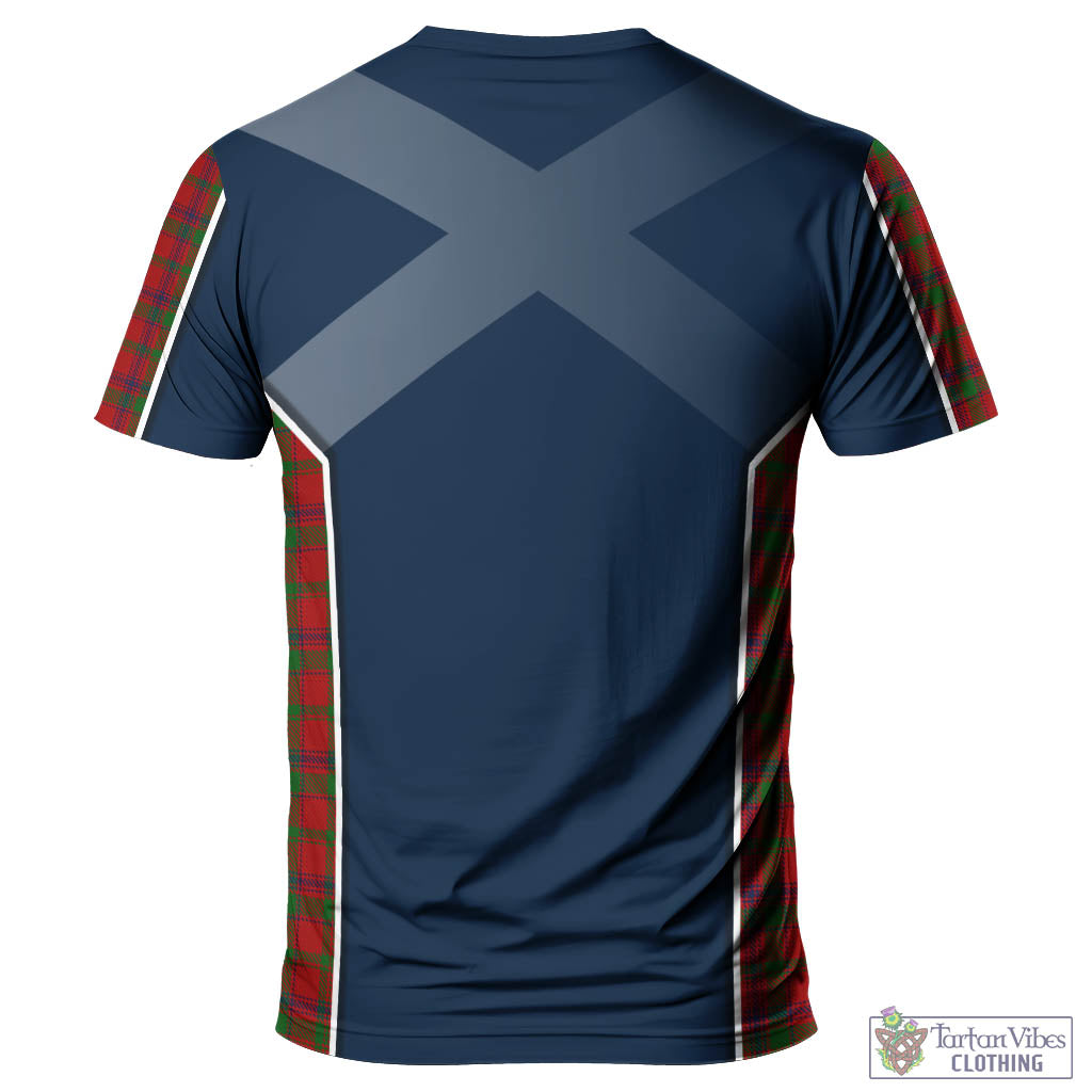Tartan Vibes Clothing MacColl Tartan T-Shirt with Family Crest and Lion Rampant Vibes Sport Style