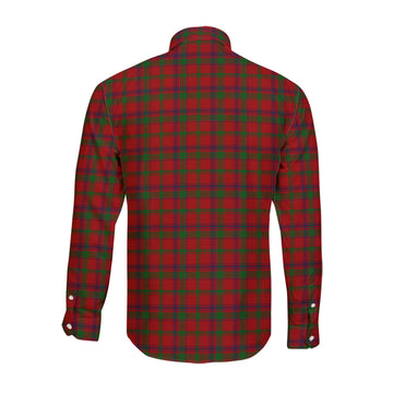 MacColl (McColl) Tartan Long Sleeve Button Up Shirt with Family Crest - Tartan Vibes Clothing